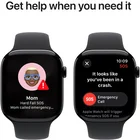 Viedpulkstenis Apple Watch Series 10 GPS 46mm Jet Black Aluminium Case with Black Sport Band - S/M - Komplektā nav lādētājs [Demo]
